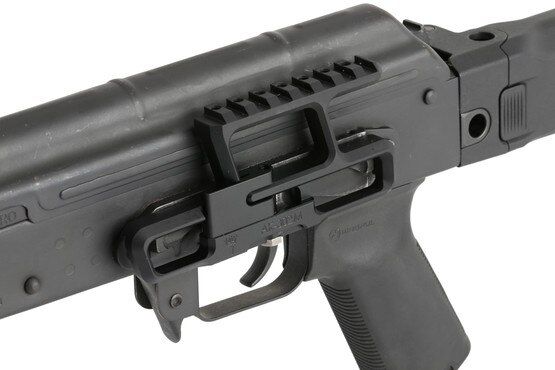 This ak47 RS scope mount by is extremely low profile and light weight and made out of 6061 aluminum
